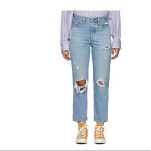 Levi’s Blue Wedgie Straight Fit Jeans Size 26